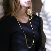 Halskette Etrusca Dame Velvet in  Metall-Legierung WSET00317YG - WSET00317YG